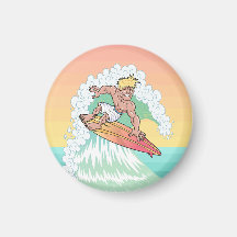 Coola Sunset Surfer