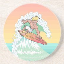 Coola Sunset Surfer