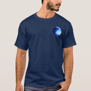 Coola Surfa Stil Blue Wave T Shirt