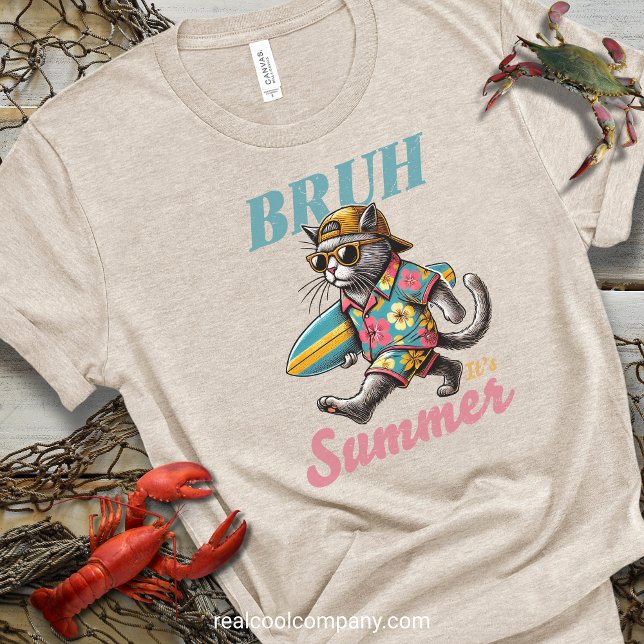 Coola Surfartade T-Shirtar Bror Det Är Sommar T Shirt (Skapare uppladdad)