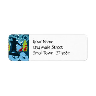 Coola Surfer Boy Surfing Beach Ocean Surfa Vinkara Returadress Etikett