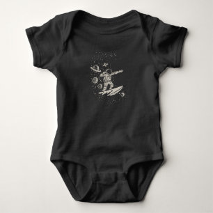 Coola Surfing Astronaut Space Planets Cosmonaut T Shirt