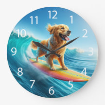 Coola Surfing Golden Retriever