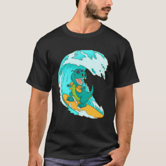 Coola surfingdesign för män kvinnor surfar surf su t shirt