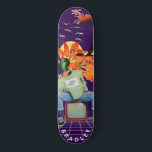 Coola Surreal Funny Unik Anpassningsbar Personlig  Mini Skateboard Bräda 18,5 Cm<br><div class="desc">Coola Surreal Funny Unik Anpassningsbar Personlig Namn Skateboard har en modern typografi i personligen på en roligt av bilar, flygplan, namn, blommor, fåglar och människor. Anpassa genom att redigera texten i textrutan. Ge en anpassningsbar har gjort en gåva, skateboard-personlig till din favoritskateboarder för jul, födelsedag eller din BFF. Designad av...</div>