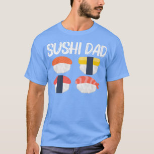 Coola Sushi for Pappa Far japansk Sashimi Seafood T Shirt