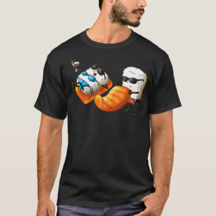 Coola Sushi Sunbad Funny Japansk Foodie Sunba T Shirt