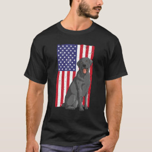 Coola Svart lab design För manar Women Black Labra T Shirt