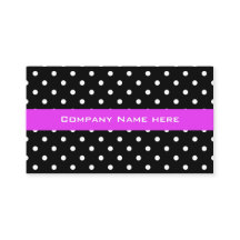 coola svartvit polka dots ca