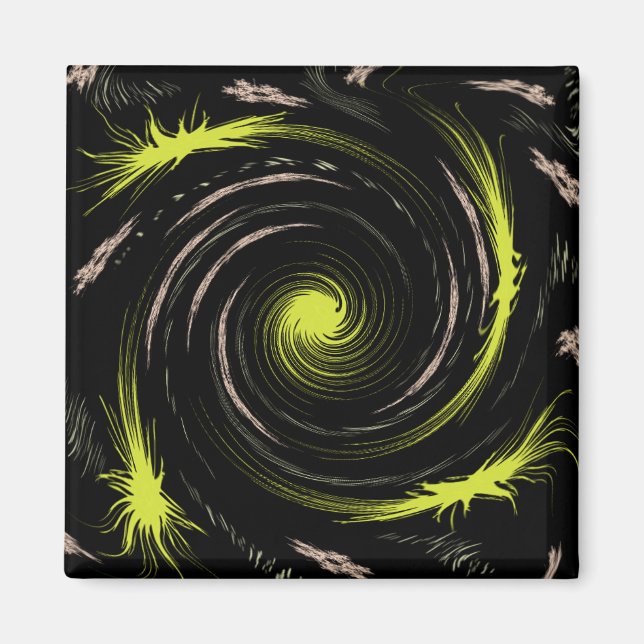 Coola Swirl Artsy Magnet (Framsidan)