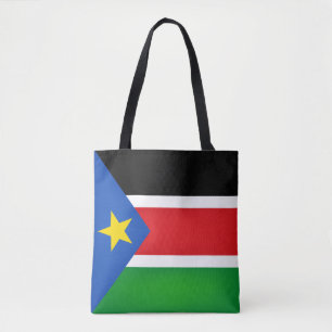 Coola Sydsudan Flagga Mode Tygkasse