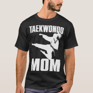 Coola Taekwondo Mamma för Women Girls Karate Judo T Shirt
