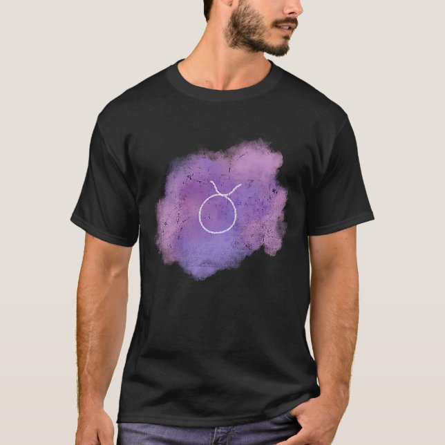 Coola Taurus Zodiac Sign Horoscope Astrolog Astr T Shirt (Framsida)
