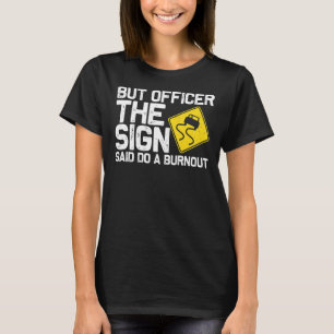 Coola Tävla För manar Auto Owner Drift Drag Raci m T Shirt