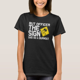 Coola Tävla För manar Auto Owner Drift Drag Raci m T Shirt