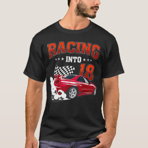 Coola Tävla till 18 Tävling 18 födelsedag 18 år T Shirt