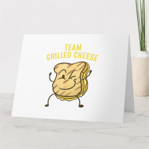 Coola Team Grilled Cheese Gift Funny Squad Tosted Kort