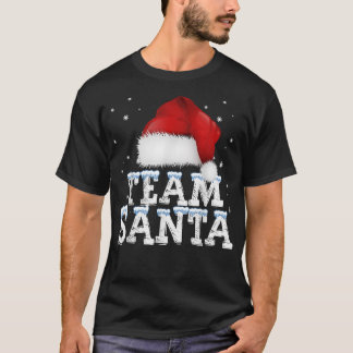 Coola Team Santa Julafton Träd-familjen Matching P T Shirt