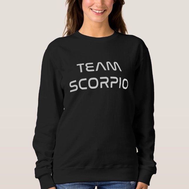 Coola Team Scorpio Zodiac Astrological Sign T Shirt (Framsida)