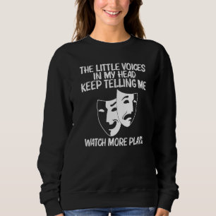 Coola teater för män kvinnor drama skådespelare ko t shirt