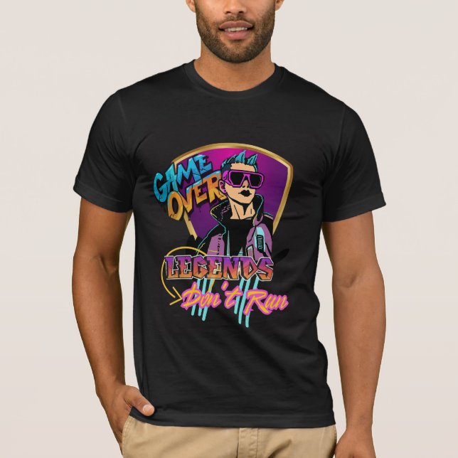 coola tecknad-flicka t shirt (Framsida)