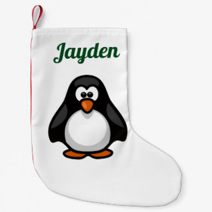 Coola Tecknad Penguin - Bara Chillins arktiska Vib Liten Julstrumpa