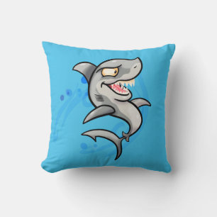 Coola Tecknad Shark Kudde