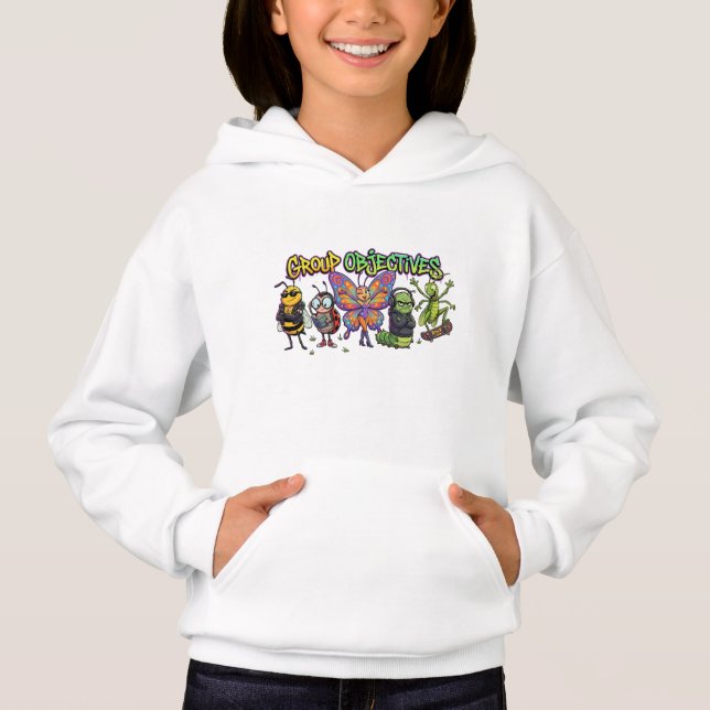 Coola Tecknade Skadeinsekt Squad Graffiti - Gruppm T Shirt (Framsida)