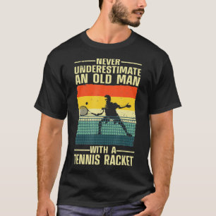 Coola tennis Art for Grandpa Manar tennis Player R T Shirt