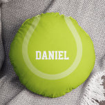 Coola Tennis Boll Rund Kudde<br><div class="desc">Roligtens personlig-teman är perfekten som tillägg till alla förskolor i baby,  barnsovrum,  tonrum,  sovrum osv.</div>