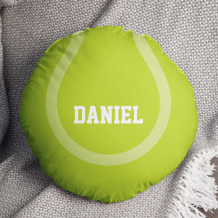 Coola Tennis Boll Rund Kudde