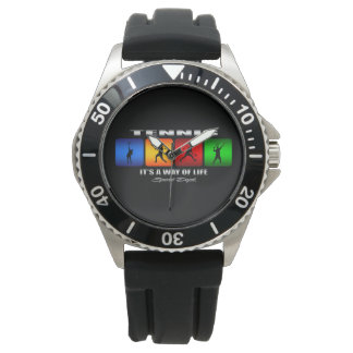 Coola tennis Det är ett sätt att leva (man) Armbandsur