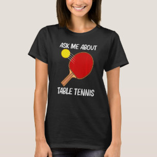 Coola Tennis För manar Women Ping Pong Sport Pl l T Shirt