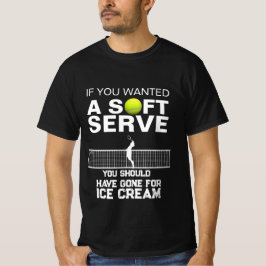 Coola Tennis Novelty Tennis Player Om jag vill T Shirt