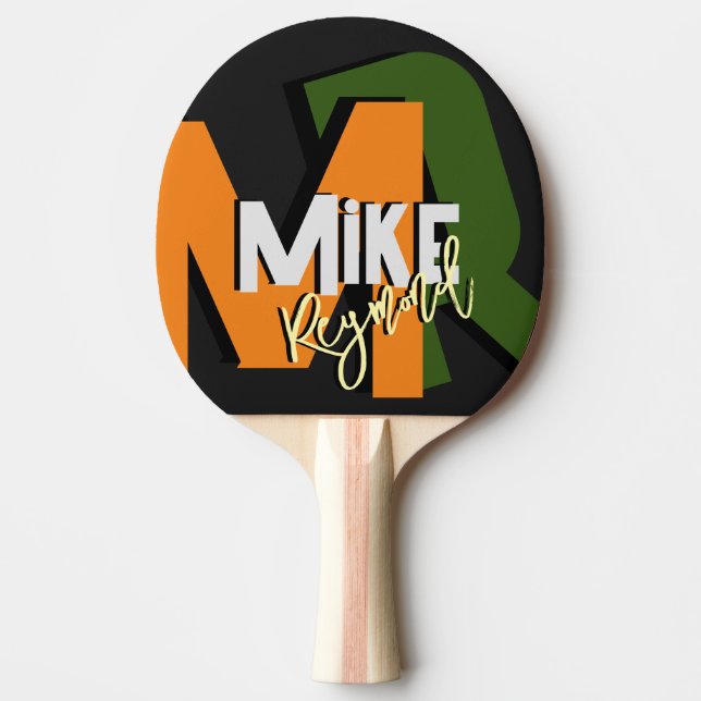 Coola Tennis Player Monogram Pingisracket (Framsidan)