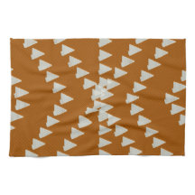 Coola Terracotta Orange Geometric Arrows