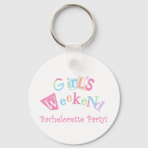 Coola Text Girls Helg Bachelorette Party Nyckelring
