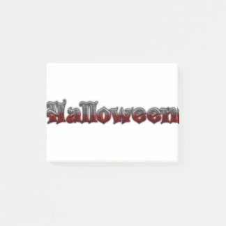 Coola Text - Halloween Post-it Block
