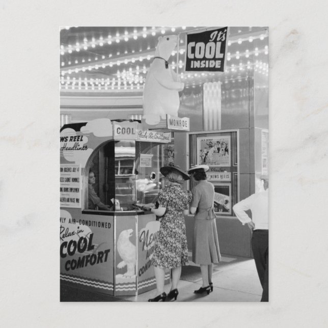 Coola Theater, 1940 Vykort (Framsida)