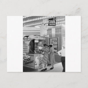 Coola Theater, 1940 Vykort