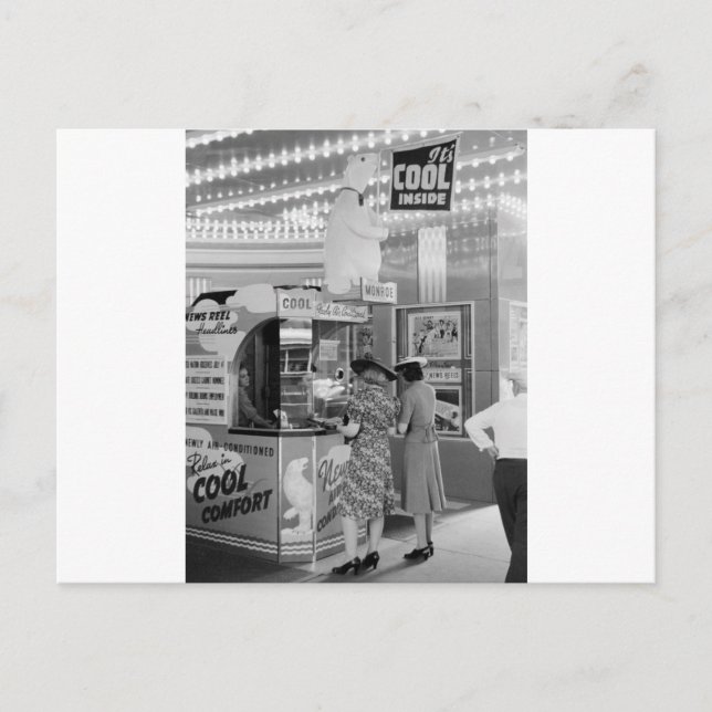 Coola Theater, 1940 Vykort (Framsida)