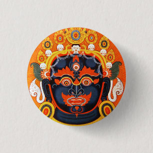 Coola tibetan thangka Bfrisava tatuering konst Knapp