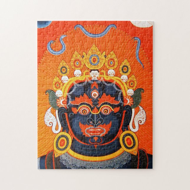 Coola tibetan thangka Bfrisava tatuering konst Pussel (Vertikal)