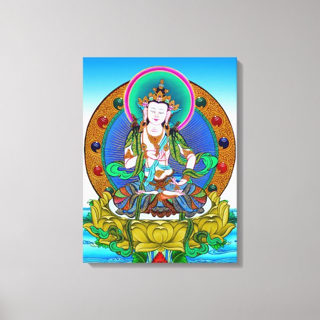 Coola tibetan thangka Vajrasattva tatto mandala Canvastryck (Framsida)