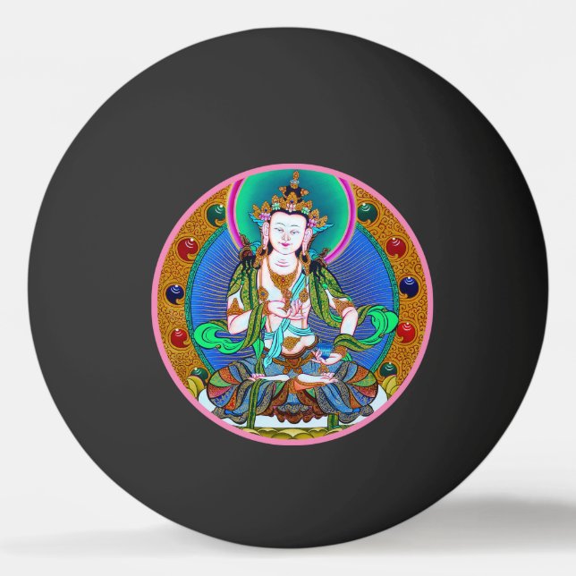 Coola tibetan thangka Vajrasattva tatto mandala Pingisboll (Framsidan)