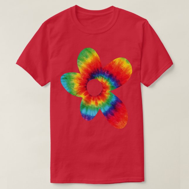 Coola Tie Dye Flower T Shirt (Design framsida)