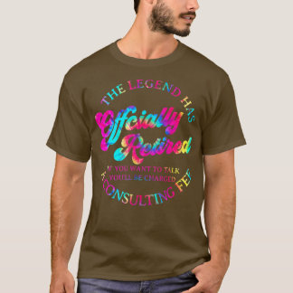 Coola Tie Dye Legend har officiellt gått tillbaka T Shirt