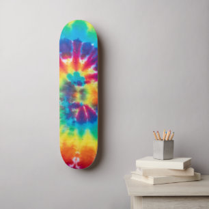 Coola Tie Dye Mönster Skateboard