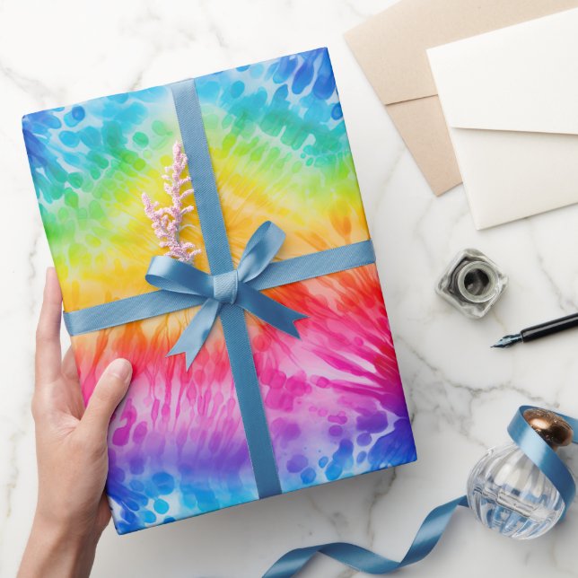 Coola Tie Dye Presentpapper (Gifting)