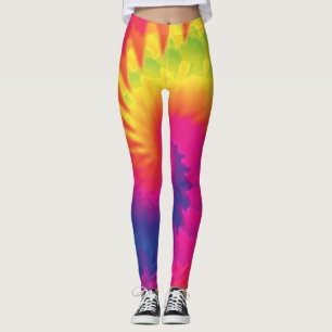 Coola Tie Dye Rainbow Mode Leggings